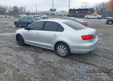 2013 Volkswagen Jetta 2.0L S from USA, damaged, VIN 3VW1K7AJ6DM258392
